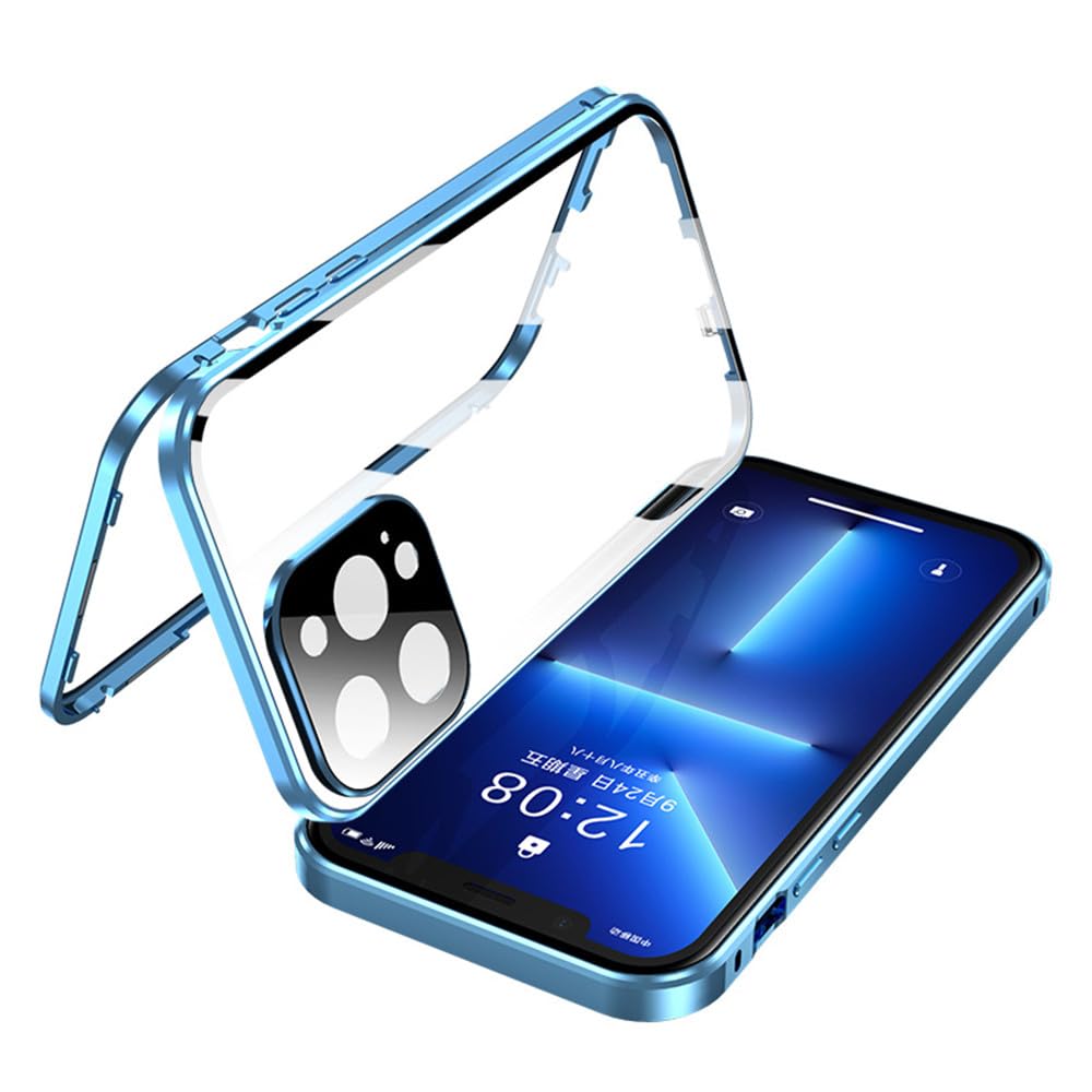 Amazon.co.jp: KMXDD ロック付き iPhone13 Pro Max 用 ケース 全面